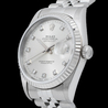 Rolex Datejust 36 Argento Jubilee 16234 Silver Lining Diamanti 